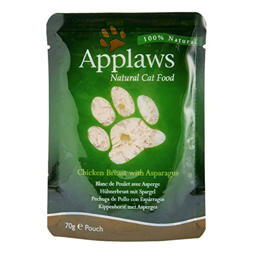 Applaws Chicken & Asparagus Pouch 70G, Pack of 1